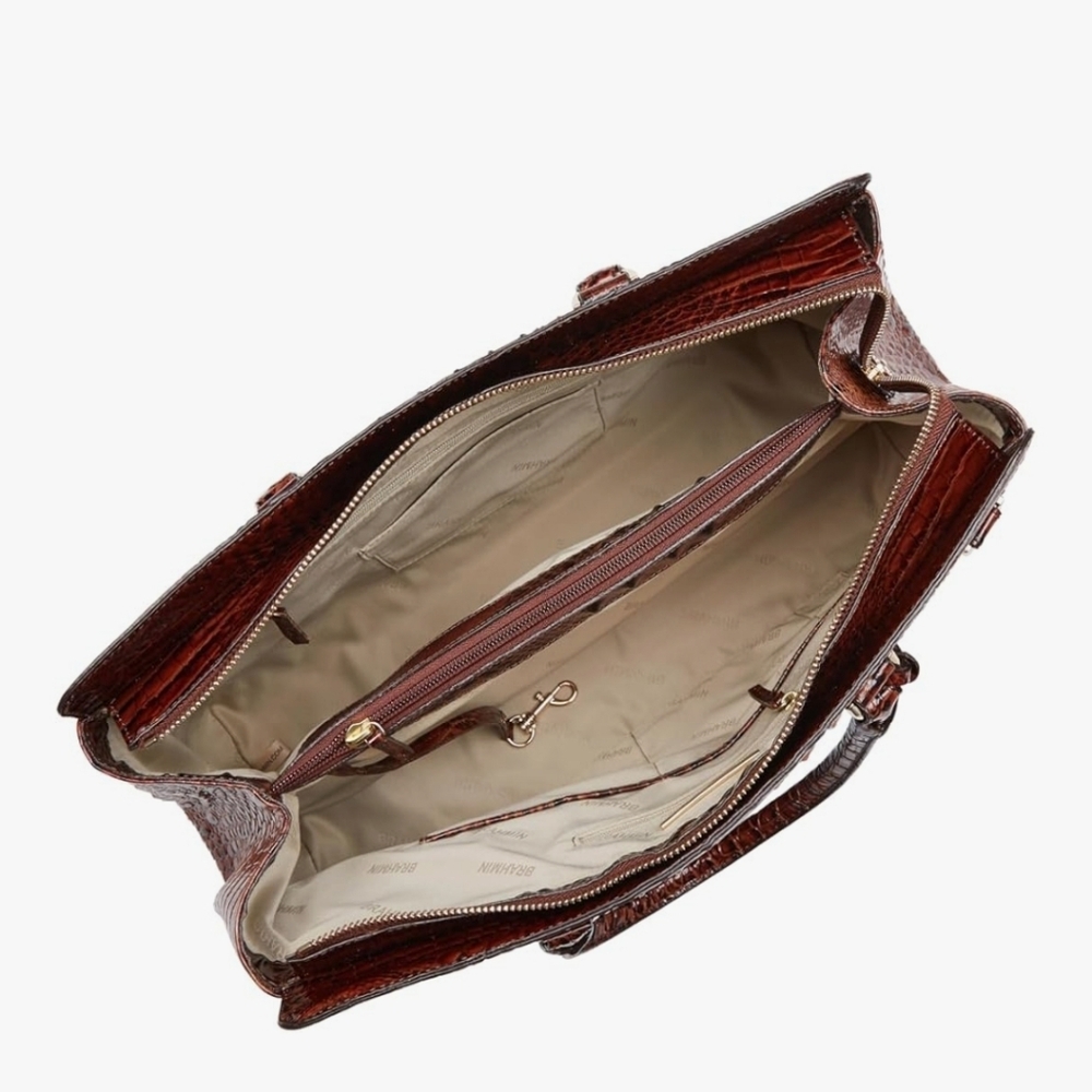 Finley Carryall in Pecan by Brahmin - Picture 5 of 15